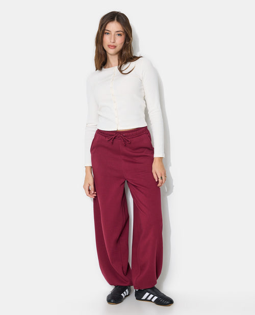 Pantalon de jogging barrel en molleton - PIMKIE - 1