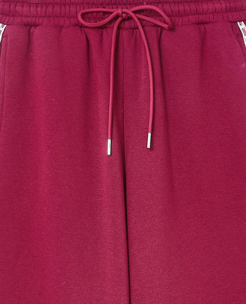 Pantalon de jogging droit en molleton avec dentelle - PIMKIE - 7