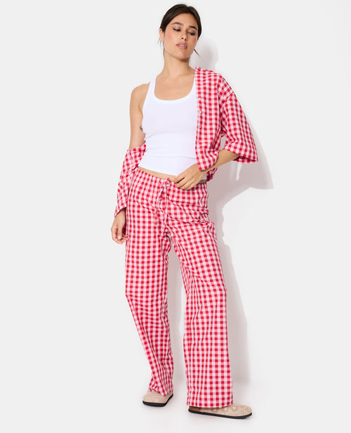 Pantalon de pyjama motif vichy - PIMKIE - 3