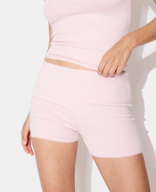 Bas de pyjama short en maille pointelle - PIMKIE - 2