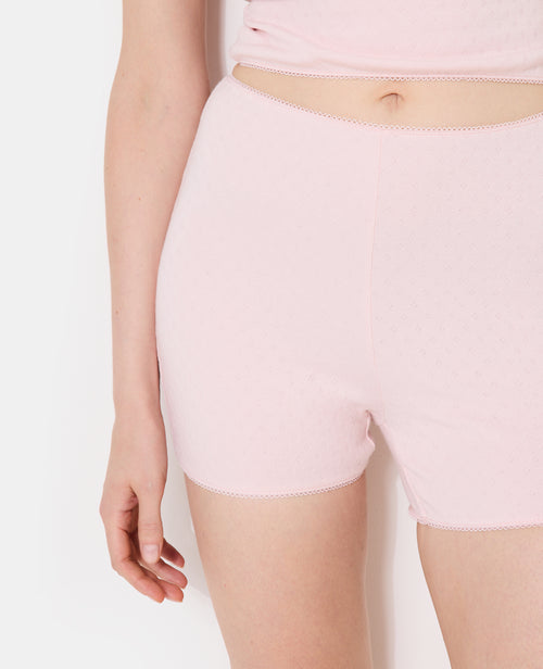 Bas de pyjama short en maille pointelle - PIMKIE - 3
