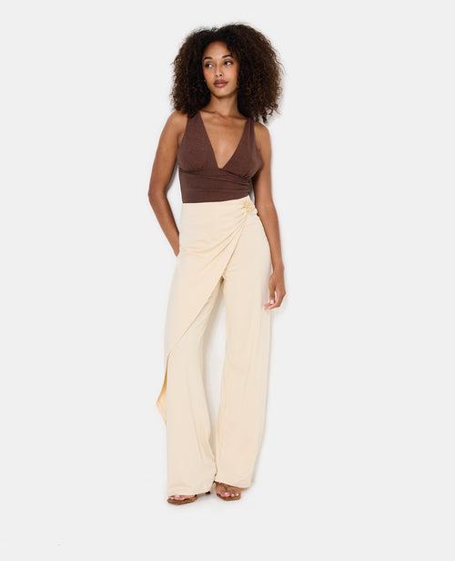 Pantalon skant effet portefeuille avec bijou soleil - PIMKIE - 1