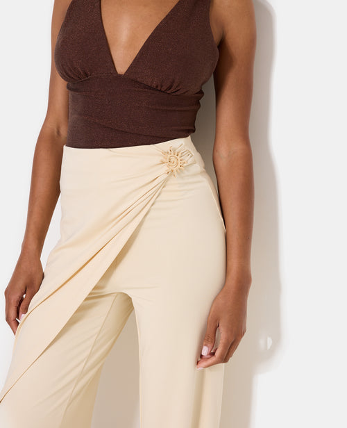 Pantalon skant effet portefeuille avec bijou soleil - PIMKIE - 2