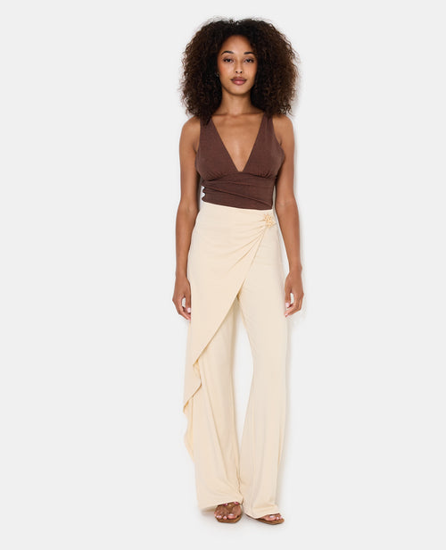 Pantalon skant effet portefeuille avec bijou soleil - PIMKIE - 3