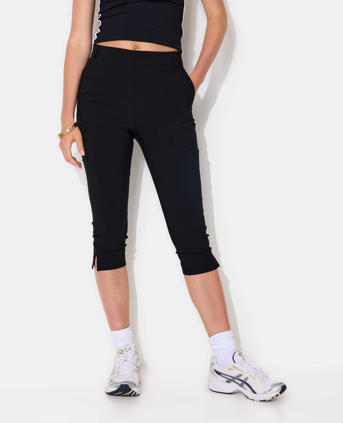 Pantalon corsaire capri en tissu stretch - PIMKIE - 5