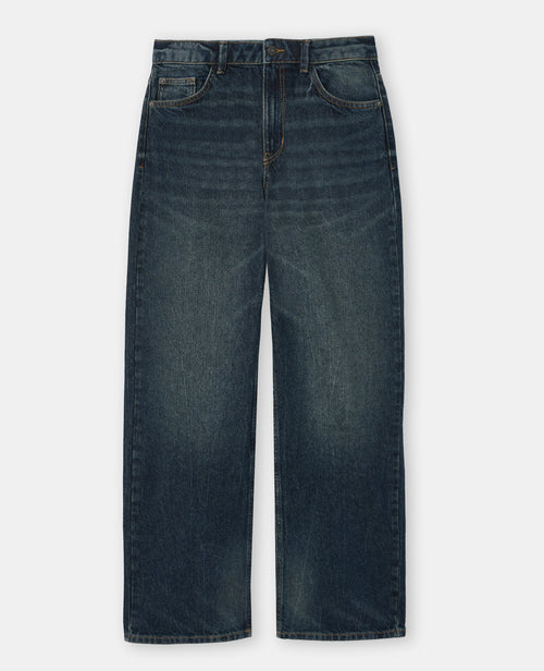Jean wide taille medium avec ailes strass sur poches - PIMKIE - 4