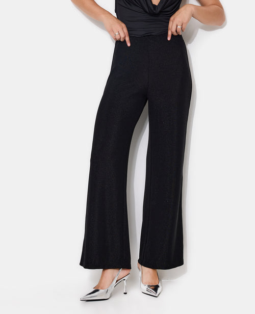 Pantalon droit en maille avec lurex - PIMKIE - 5