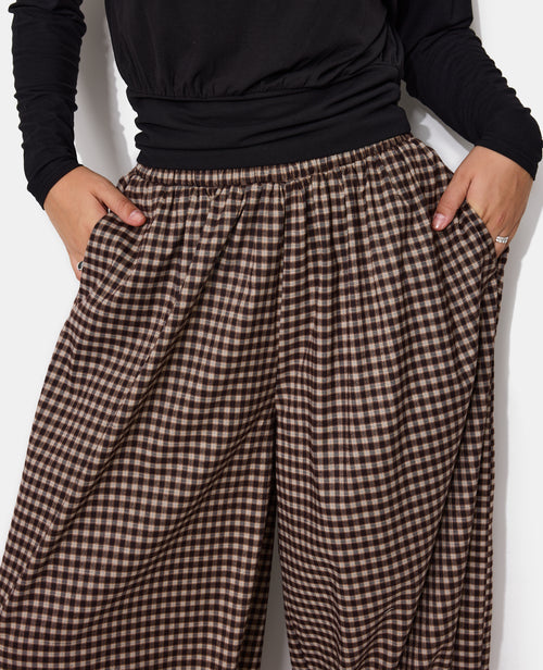 Pantalon bombacho à carreaux - PIMKIE - 3