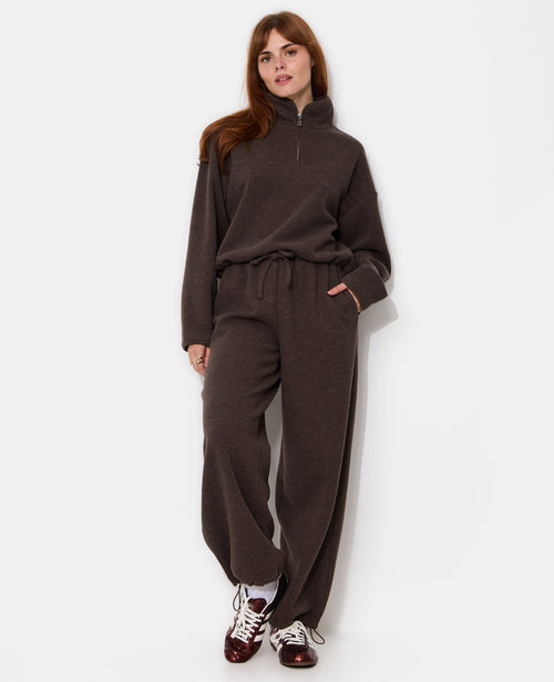 Pantalon de jogging en polaire avec bas resserrables - PIMKIE - 3