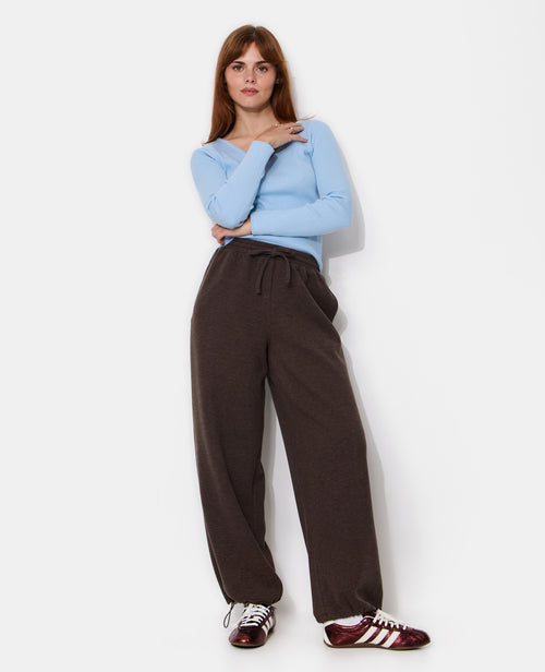 Pantalon de jogging en polaire avec bas resserrables - PIMKIE - 7