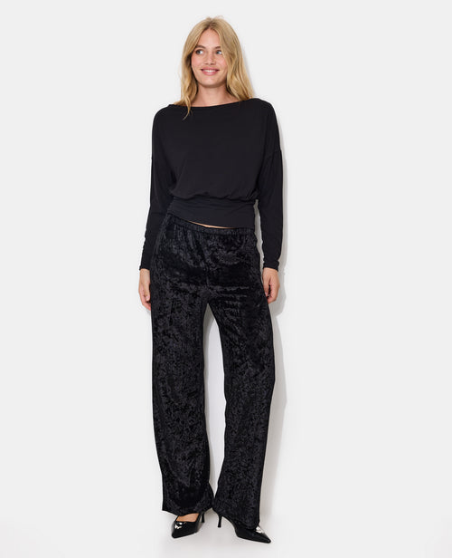 Pantalon de pyjama droit en velours - PIMKIE - 1