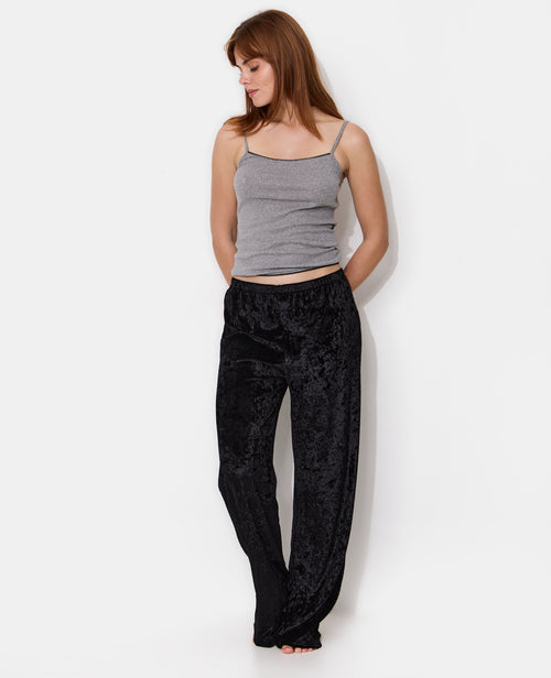 Pantalon de pyjama droit en velours - PIMKIE - 1