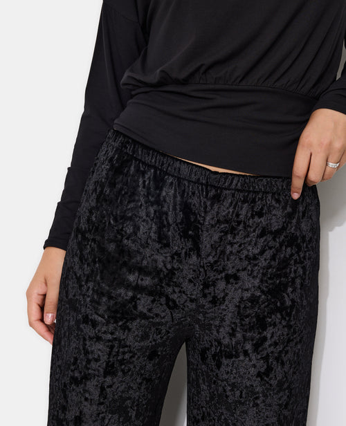 Pantalon de pyjama droit en velours - PIMKIE - 3