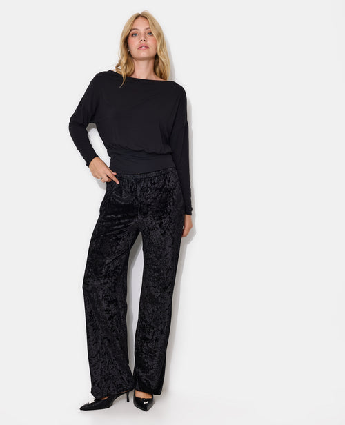 Pantalon de pyjama droit en velours - PIMKIE - 1