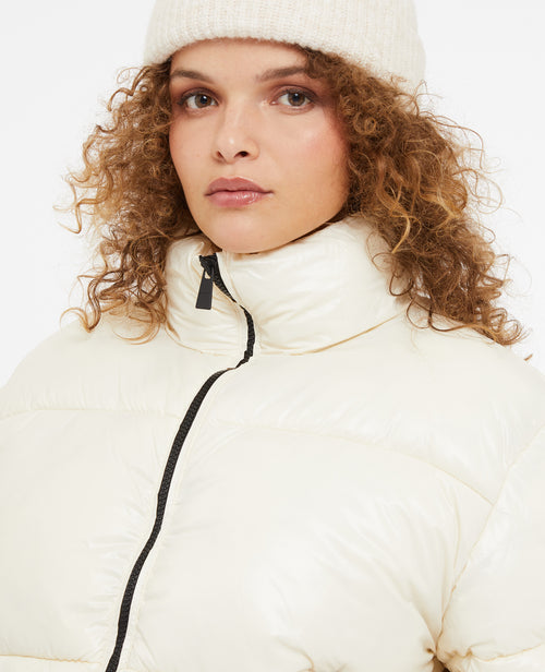 Doudoune courte matière brillante - PIMKIE - 2