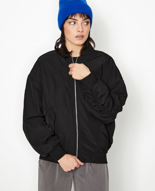 Bombers oversize avec fronces dos et manches - PIMKIE - 8