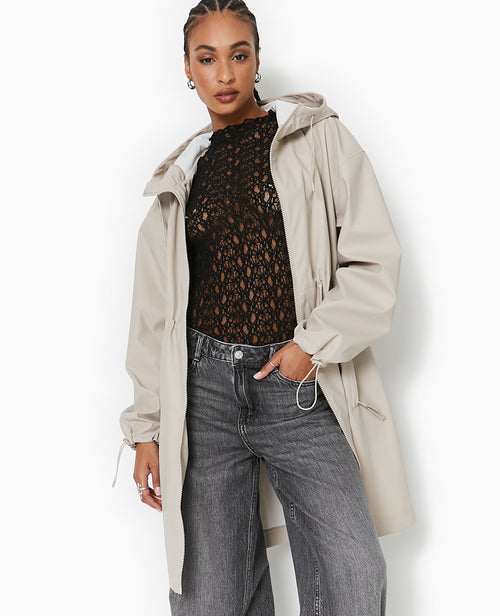 Manteau de pluie avec capuche - PIMKIE - 3