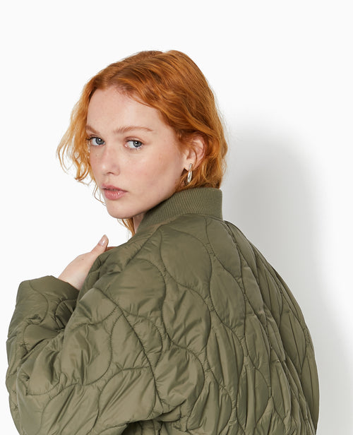 Blouson matelassé forme bombers - PIMKIE - 3