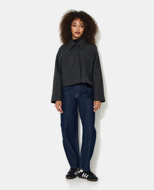 Manteau court drap de laine - PIMKIE - 3