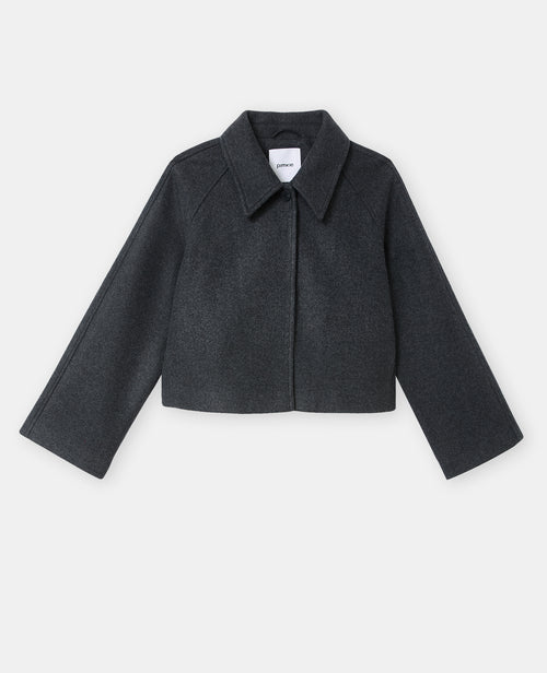 Manteau court drap de laine - PIMKIE - 4