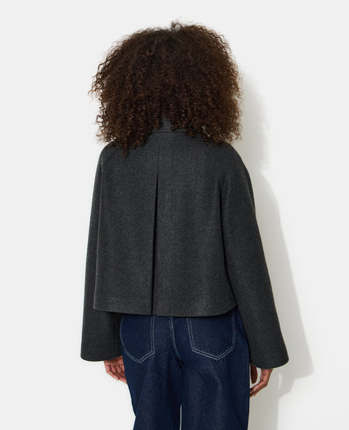 Manteau court drap de laine - PIMKIE - 6