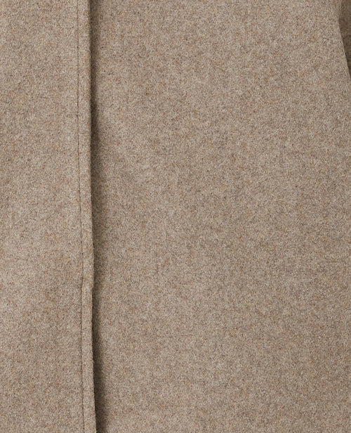 Veste courte trapèze effet drap de laine - PIMKIE - 8