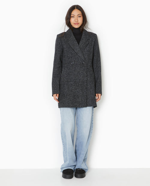 Manteau mi-long avec laine - PIMKIE - 7