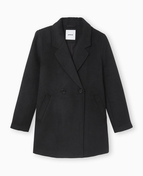 Manteau mi-long en drap de laine - PIMKIE - 4