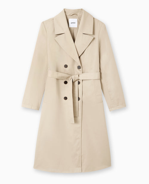 Trench long avec ceinture - PIMKIE - 4