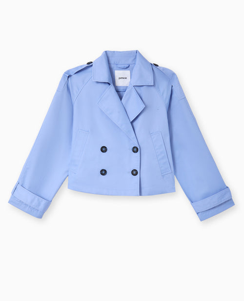 Trench court en toile - PIMKIE - 4