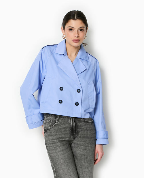 Trench court en toile - PIMKIE - 5