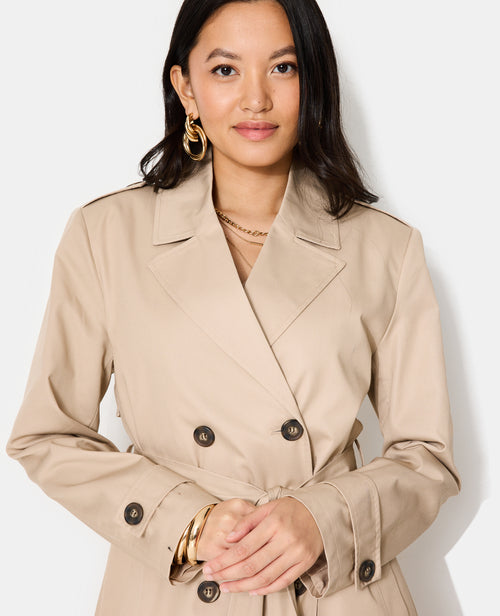 Trench long avec ceinture - PIMKIE - 2