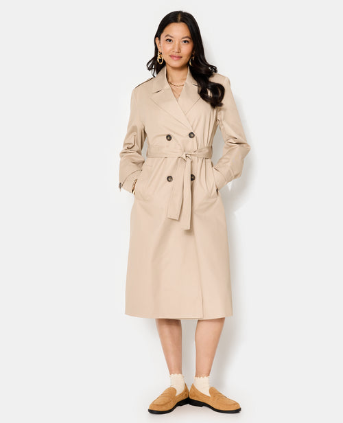Trench long avec ceinture - PIMKIE - 5