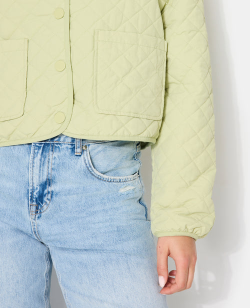 Blouson matelassé avec col et poches - PIMKIE - 1