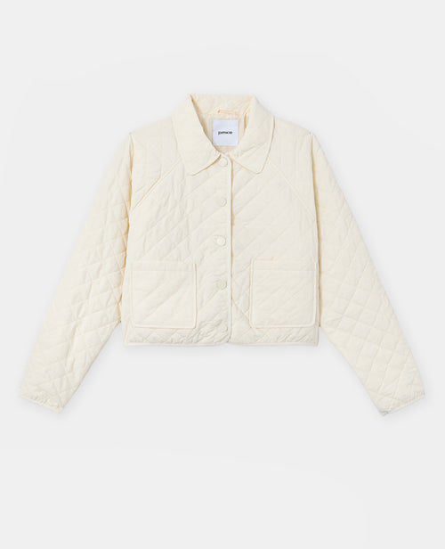 Blouson matelassé avec col et poches - PIMKIE - 4
