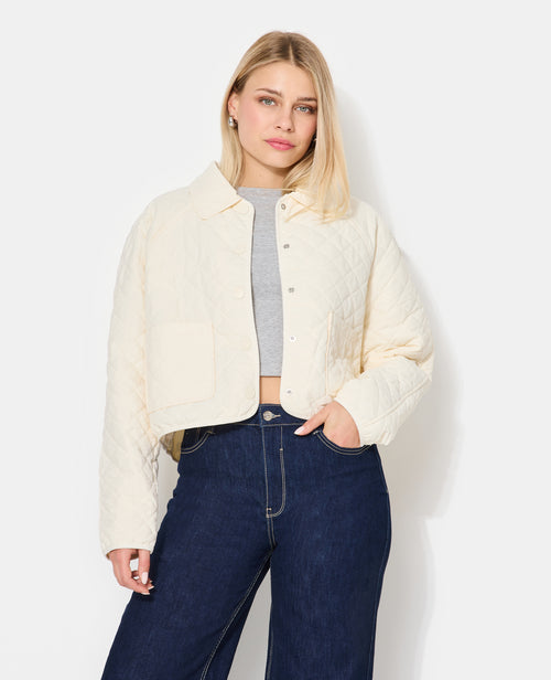Blouson matelassé avec col et poches - PIMKIE - 5