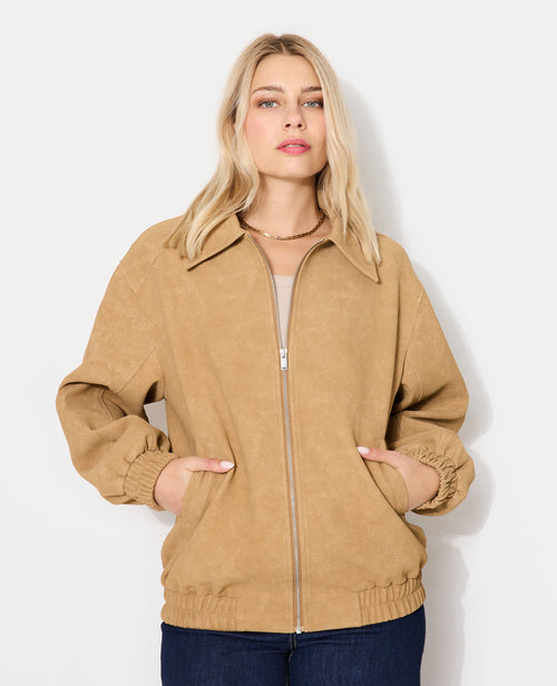 Blouson en suédine - PIMKIE - 5