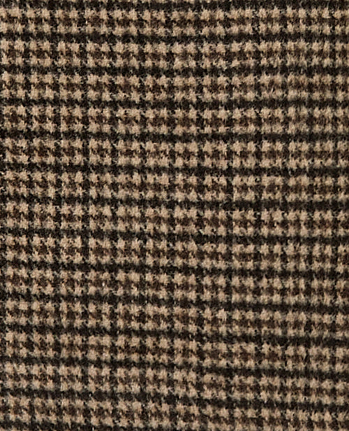 Manteau court en drap de laine motif pied-de-poule - PIMKIE - 8