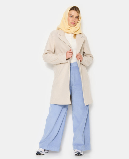 Manteau façon de drap de laine - PIMKIE - 1