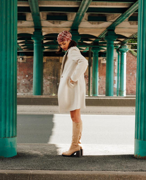 Manteau façon de drap de laine - PIMKIE - 2