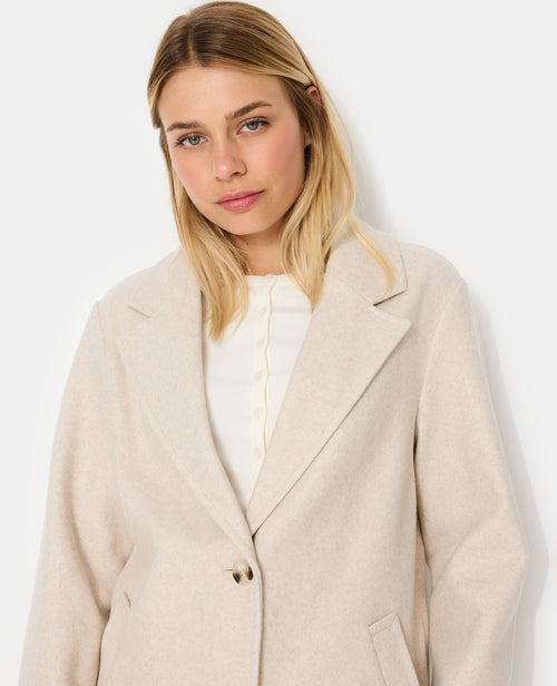 Manteau façon de drap de laine - PIMKIE - 3