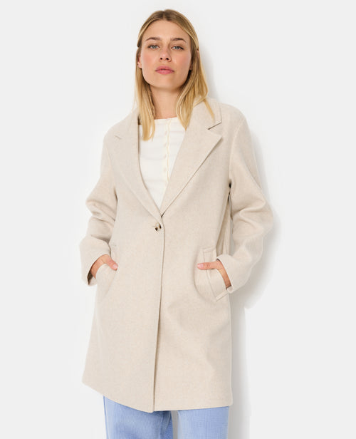 Manteau façon de drap de laine - PIMKIE - 5