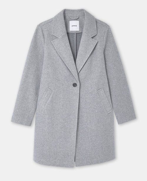 Manteau façon de drap de laine - PIMKIE - 4