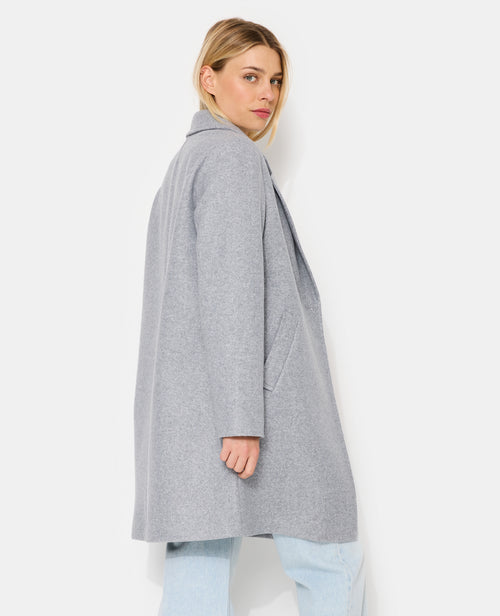 Manteau façon de drap de laine - PIMKIE - 6