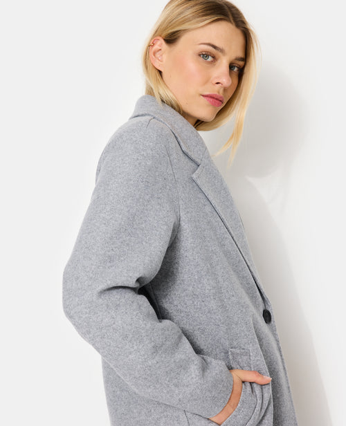 Manteau façon de drap de laine - PIMKIE - 1