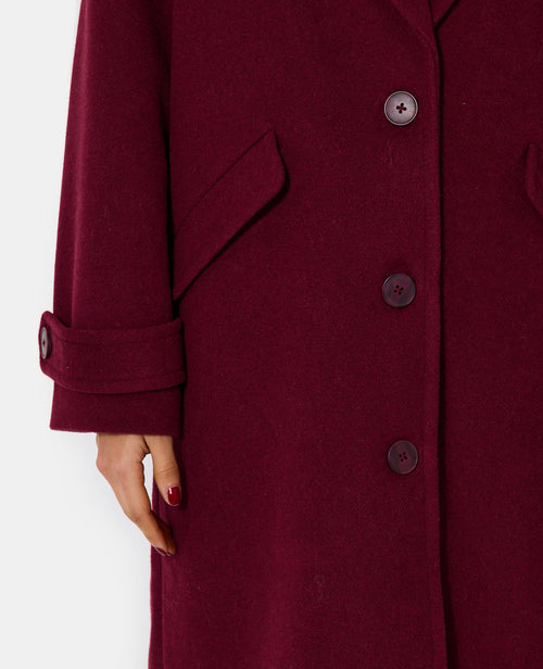 Manteau long drap de laine - PIMKIE - 2