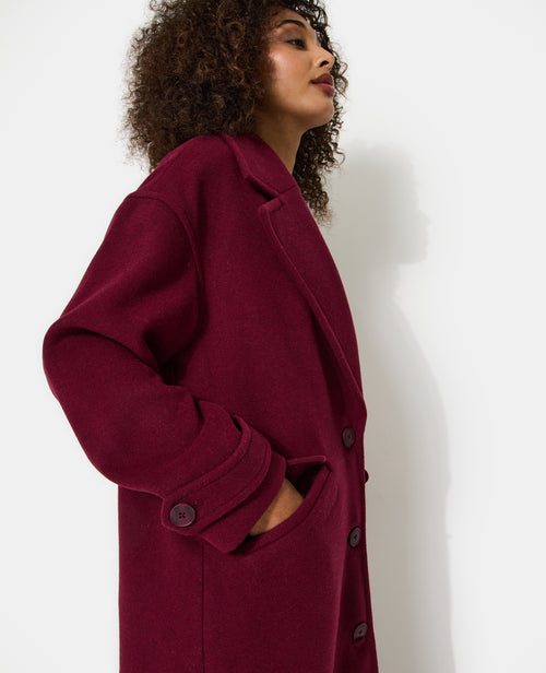Manteau long drap de laine - PIMKIE - 7