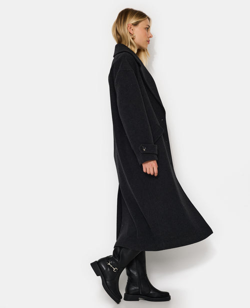 Manteau long drap de laine - PIMKIE - 2