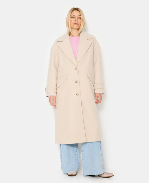 Manteau long drap de laine - PIMKIE - 5