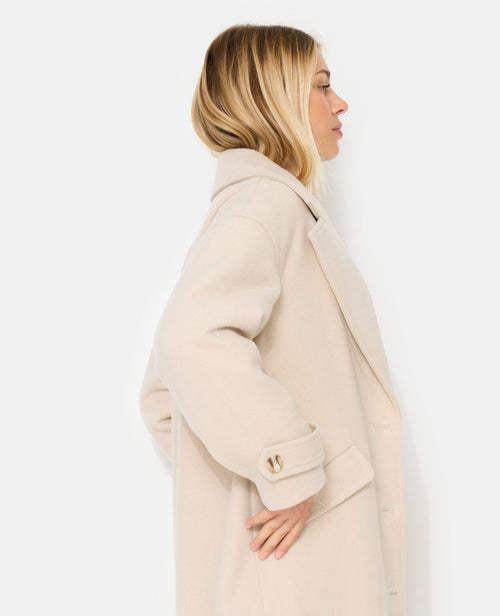 Manteau long drap de laine - PIMKIE - 7